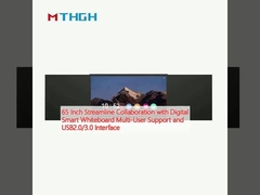Colaboração simplificada de 65 polegadas com suporte a múltiplos usuários do Digital Smart Whiteboard e interface USB2.0/3.0