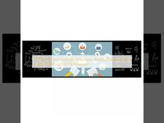 MTHGH 65 polegadas Smart Electronic Blackboard Multi-User Support com processador I3/I5/I7/I9