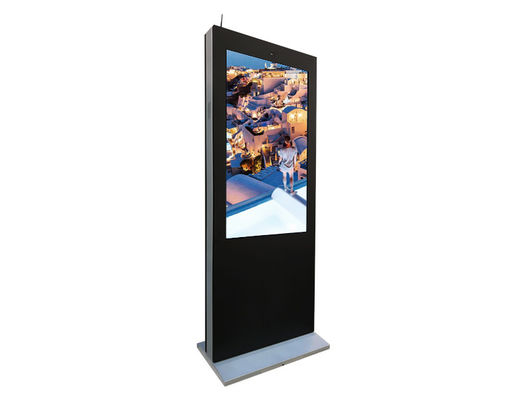 qualidade  Weatherproof Outdoor Digital Signage Outdoor Touch Screen Kiosk OEM fábrica