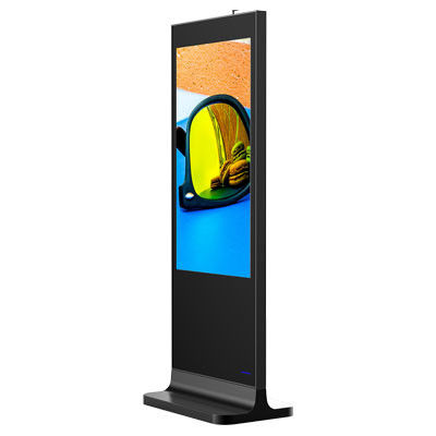 qualidade  4K Standing LED Advertising Screen 1920x1080 with Storage 16GB Mounting fábrica
