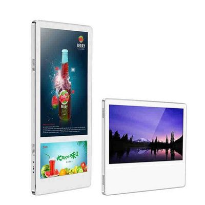 qualidade  Indoor Elevator Media Wall Mounted Digital Advertising Screen For Customizable Advertising Display fábrica