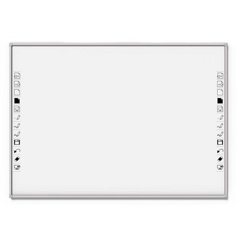86 polegadas de vidro temperado Smart Whiteboard com Wi-Fi Bluetooth Conectividade USB para supermercado da escola