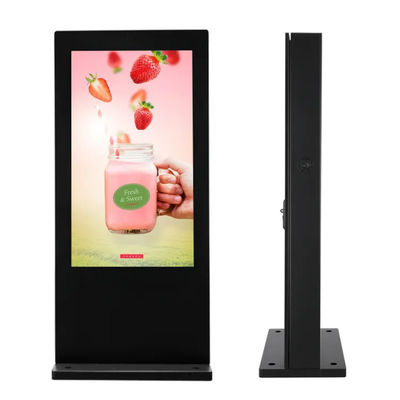 Tabela de sinalização digital de publicidade LCD exterior IP65 à prova de pó à prova d'água