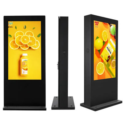 Tabela de sinalização digital de publicidade LCD exterior IP65 à prova de pó à prova d'água
