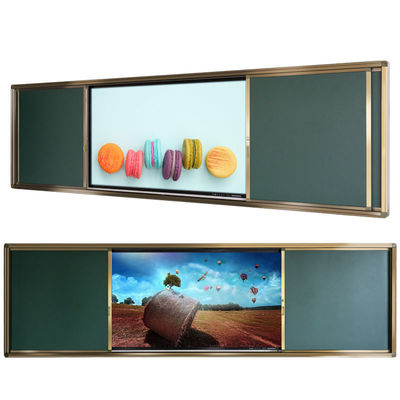 86 polegadas Push Pull Digital Chalk Board Smart Magnetic Para Educação Treinamento