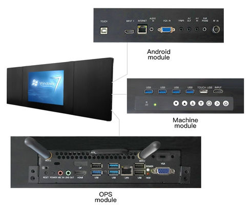 86 polegadas Smart Interactive Screen Touch Blackboard para reuniões educacionais