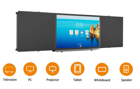 4K Smart Digital Blackboard touch screen com projeção sem fio 75 polegadas