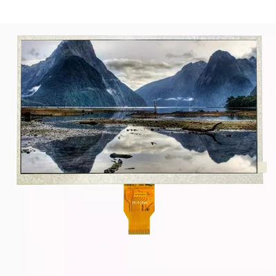 40 pin 10,1 polegadas LCD Display TFT LCD Modulo de tela 1204 × 600 LVDS Interface Wide View
