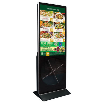 Sinalização digital LCD de 43 polegadas para exposição de shopping mall
