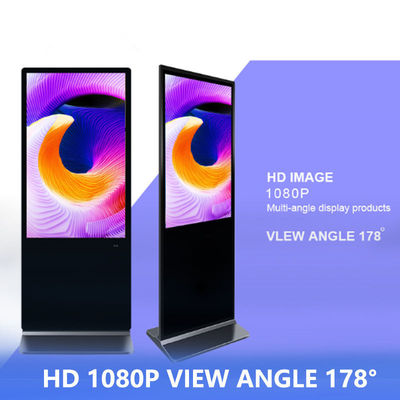 Exibição digital de piso interno com capacidade de armazenamento de 8 GB a 16 GB