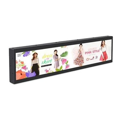 Display LCD de tipo barra personalizado para parede montada no chão
