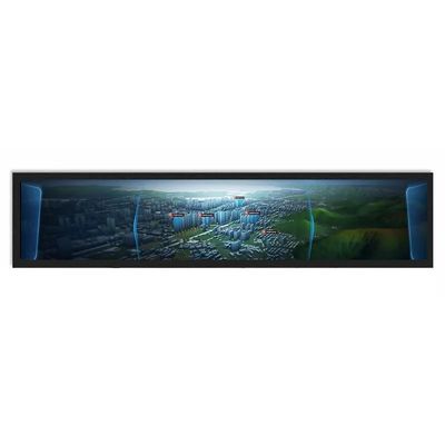Ecrã LCD de barra de resolução com sistema de controle Android