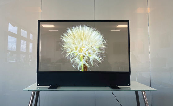 Display transparente OLED de alta definição Ver através do OLED
