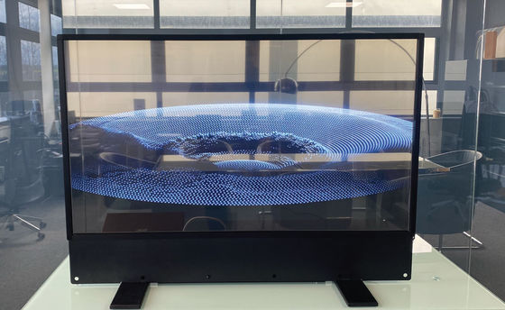 Full Color Transparente OLED Touch Screen Ângulo de visão amplo Alta definição