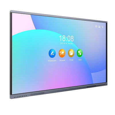 98 polegadas touch screen sala de aula quadro responsivo interativo
