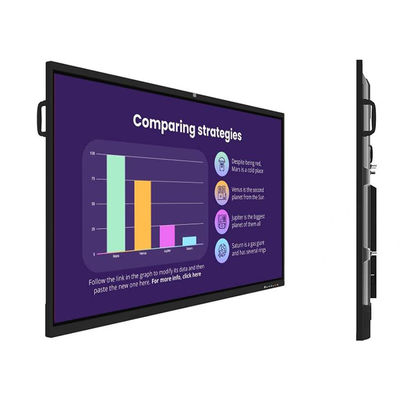4K 55 Inch LED Interativo Whiteboard 3840X2160 Com Tipo de Painel