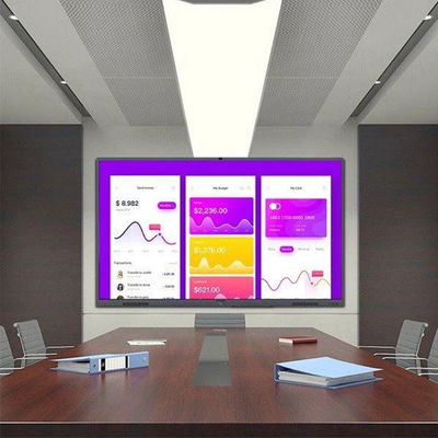98 polegadas touch screen interativo multifunção versão branca