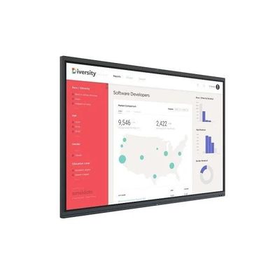 4K Tabuleiro Eletrônico Interativo Touch Screen para Educação Escritório de Treinamento
