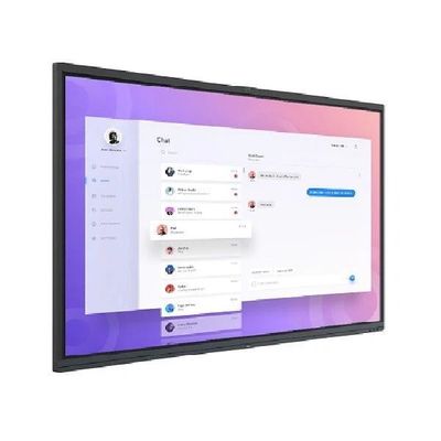 Quadro de apresentação de tela sensível ao toque 4K personalizado com tecnologia infravermelha