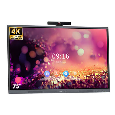 4K Flat Digital Multi Touch Interactive Whiteboard 86