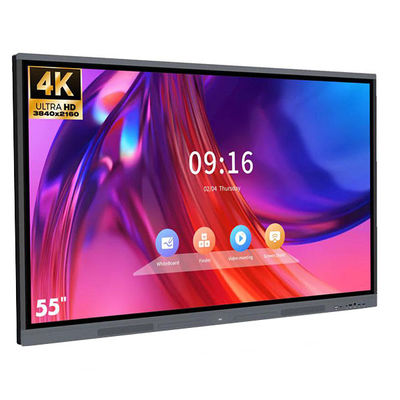 55 polegadas touch screen interativo tablet whiteboard 3HDMI