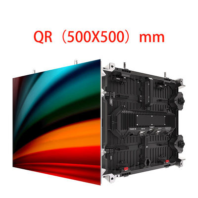 LED interativo de interior Tabuleiro Branco Interior Display QR 500x500mm