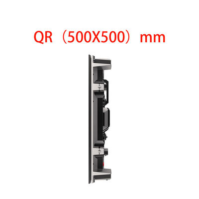 LED interativo de interior Tabuleiro Branco Interior Display QR 500x500mm