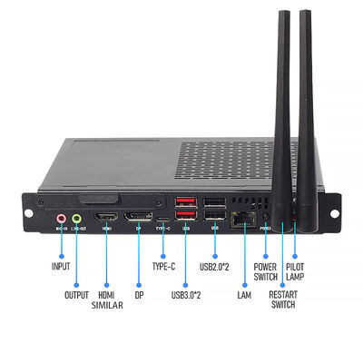 Single Slot Android OPS PC Module I7 16GB HDD 1TB SSD 12a Geração