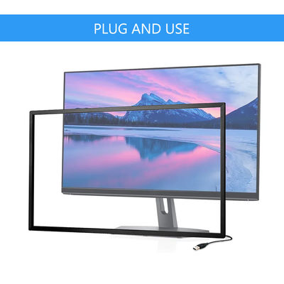 Ecrã de toque infravermelho profissional DC 5V Ir Painel de toque 8ms Resposta
