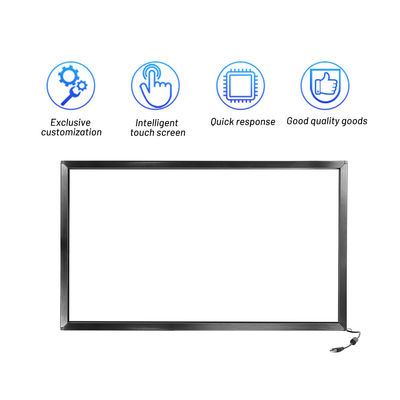 Painel de monitor interativo de toque infravermelho Multitouch