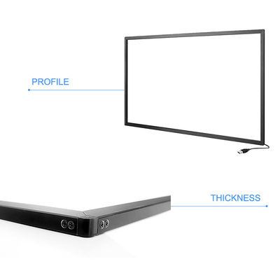 Painel de monitor interativo de toque infravermelho Multitouch