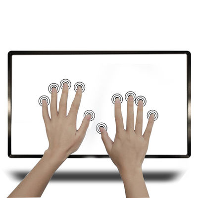 Painel de toque com infravermelho de 5 V de corrente contínua multi-toque para monitores