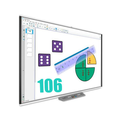 Conferência Educativa 106 polegadas Intelligent Interactive Whiteboard