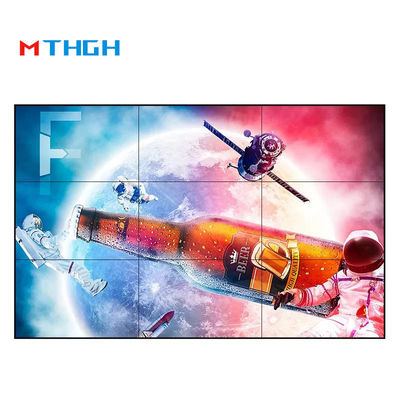 46 polegadas Larga gama de cores LCD Splicing Screen, LED Publicidade Splicing Screen