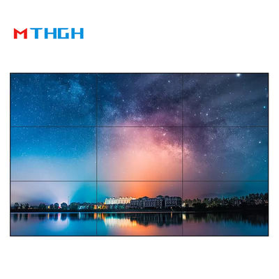 65 polegadas Uhd Video Wall Lcd Multi Screen com ângulo de visão amplo