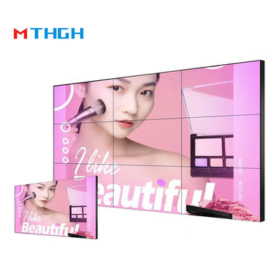 65 polegadas Uhd Video Wall Lcd Multi Screen com ângulo de visão amplo
