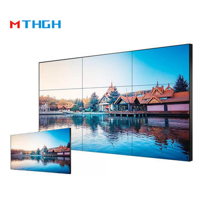 Painéis de visualização de parede de vídeo LCD de 46 polegadas com controlo remoto para publicidade exterior