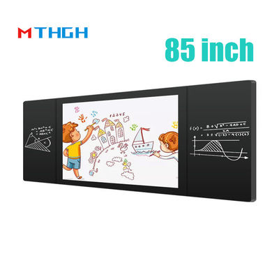 Quadro Eletrônico Anti-Relâmpago 4K para a Escola de Ensino 85 polegadas