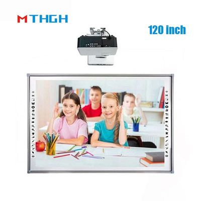 120 polegadas 20 pontos Digital Interativo Smart Whiteboard para reuniões de negócios