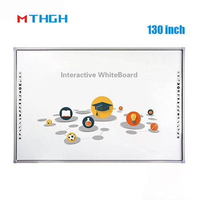 Display de tabuleiro interativo de 130 polegadas Multi Touch Inteligente Infravermelho Touch