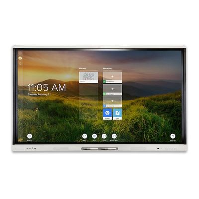 75 polegadas touch screen interativo whiteboard alta relação de contraste 5000: 1 conectar múltiplas telas