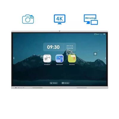 110 polegadas Digital Interactive Smart Whiteboard com Windows 7/10 e 3840 * 2160 Resolução