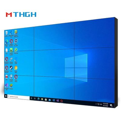 46 polegadas 72% Gamut de cor ADS painel LCD vídeo tela de parede com costuras de 3,5 mm