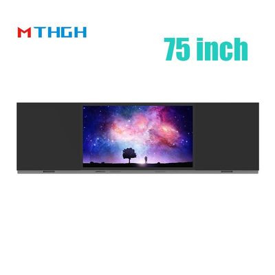 Display de tela sensível ao toque interativo de 75 polegadas Smart Blackboard LED Panel 500cd/M2 Educação escolar