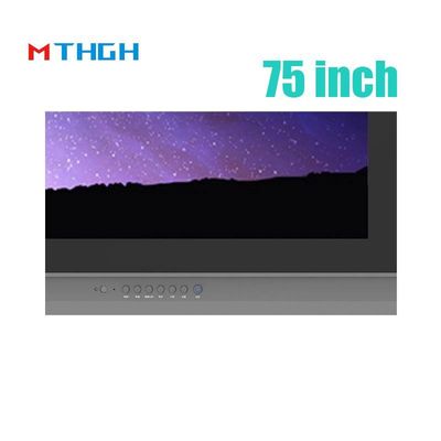 Display de tela sensível ao toque interativo de 75 polegadas Smart Blackboard LED Panel 500cd/M2 Educação escolar