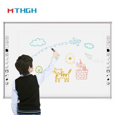 106 polegadas Eletromagnético Touch Smart Whiteboard 3840X2160 Resolução do ecrã Para interação escolar