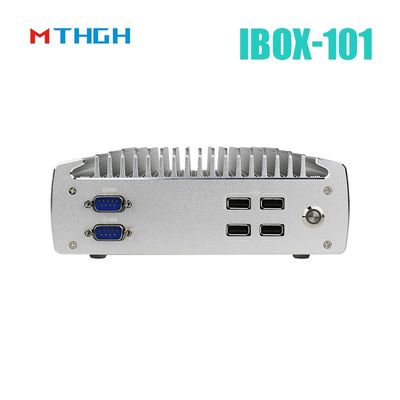 IBOX-101 Plus Mini PC Industrial com HDMI Mini PCIe/MSATA Suporte Windows/Liunx