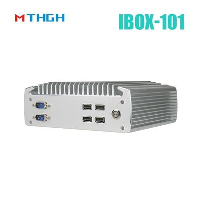 IBOX-101 Plus Mini PC Industrial com HDMI Mini PCIe/MSATA Suporte Windows/Liunx