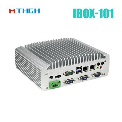 IBOX-101 Plus Mini PC Industrial com HDMI Mini PCIe/MSATA Suporte Windows/Liunx