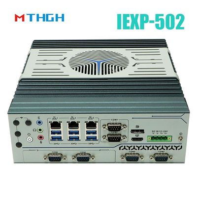 IEXP-502 Mini PC Industrial com Mini PCIe Slot de Expansão Sistema Operacional Windows/Linux